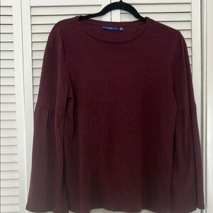 Women's Burgundy Top